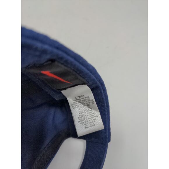 Vintage Nike NCAA Final Four 2000 Y2K Indianapolis Slideback Hat Blue OSFA - Picture 11 of 11